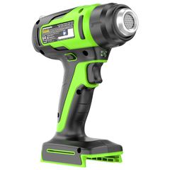 Фен строительный Greenworks G24HG 24V аккумуляторный, без АКБ и ЗУ