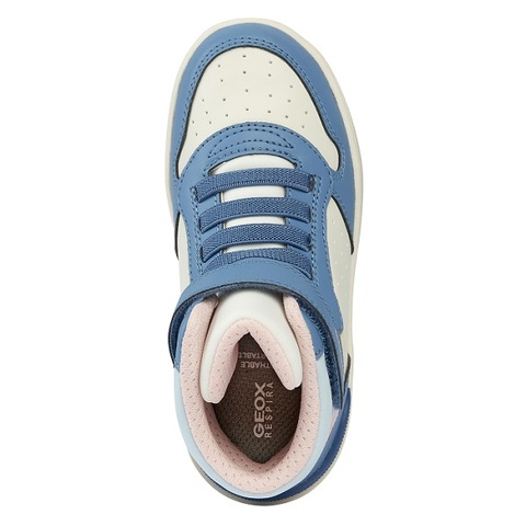 Кеды Geox Washiba Girl Avio/Lt Yellow J36HXA 05415 C4B2M