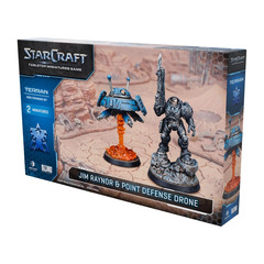 Starcraft - Jim Raynor & Point Defense Drone: Terran Hero Expansion Set [ПРЕДЗАКАЗ. ОКТЯБРЬ-НОЯБРЬ 2026]