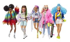 Коллекционный набор кукол 5 шт. Barbie Extra (уцененный товар)