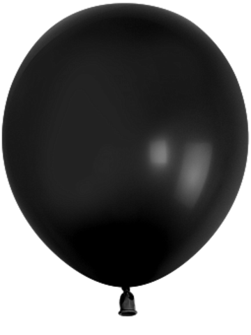 К512 10''/25 см, Пастель, Черный (S18/150), 100 шт.