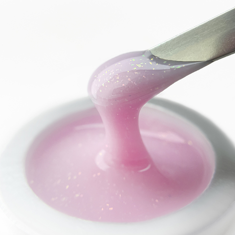 Hard Firming Gel HFG 09 Многофункциональный однофазный гель в холодном розовом оттенке с мелкой мультипоталью 15гр.