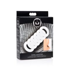 Комплект из 6 прозрачных эрекционных колец Ring Master Custom Ball Stretcher Kit - 