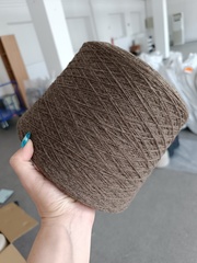 Арт. 415 Коричневый меланж Ягнёнок 100% NOVETEX, 750 м./100гр