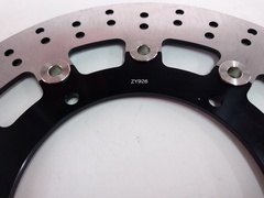 Диск тормозной передний  на YAMAHA YZF R6  05-16, FZ8 /ABS 11-19, YZF R1 07-14, XT Z TENERE ABS 10-19 черный