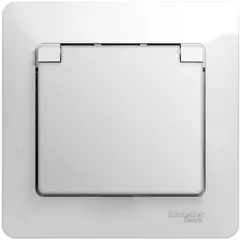 РОЗЕТКА  з/к со шт кр.,16А,IP20,в сб.,БЕЛ  GSL000146