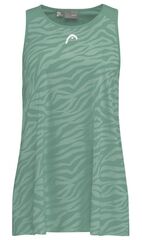 Футболка для девочки Head Agility Tank Top G - nile green/print vision