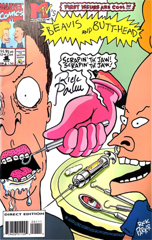Beavis and Butthead #1 (с автографом Рика Паркера)