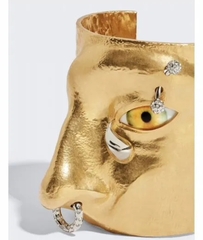 53245- Браслет FACE широкий в стиле Schiaparelli