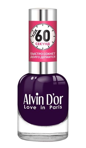Alvin D`or Лак для ногтей 60 Секунд   тон 5530  15мл