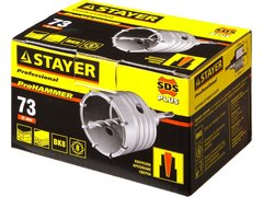 STAYER 73 мм, SDS - Plus, 9T, коронка по бетону с оснасткой (29190-73)