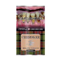 ТАБАК курительный тонкорезаный CHEROKEE Ориджинал, кисет 25 г
