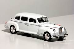 ZIS-110 white 1:43 DeAgostini Kultowe Auta PRL-u #113