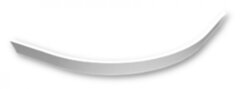 Cezares TRAY-S-R-90-SCR-W Экран полуподиум из искусственного мрамора радиальный 900х900х135, белый (Bianco) фото