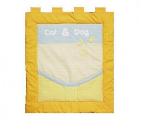 Панно Feretti Cat & Dog оранжевый