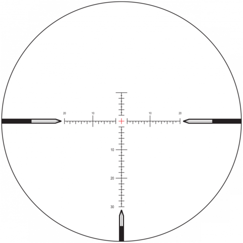 NIGHTFORCE SHV 4-14x50 F1 .250MOA, MOAR, 30мм (C556)