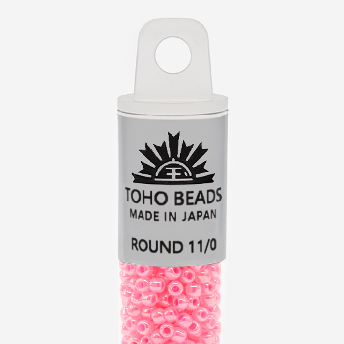 Японский бисер TOHO Round 11/0 (№910), жемчужный глянцевый