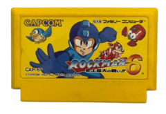 Картридж Rockman 6 / Mega Man 6 (Famicom)
