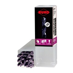 Сверло по металлу ц/х 3,2x65/36мм DIN338 h8 5xD HSSE-Co8 TiALN 130° Ruko 281032EF