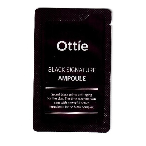 Sample Black Signature Ampoule