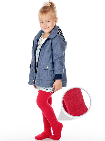 Детские махровые снаружи колготки W28.15N/994 Wola