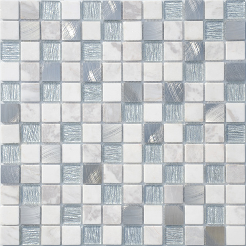 Мозаика LeeDo: Ice Velvet 29,8х29,8x0,4 см (чип 23x23x4 мм)