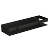 Lemark 9772053 Полка для душа прямая 400 мм Lemark SHELF LINE из нерж. стали с крючками, черный
