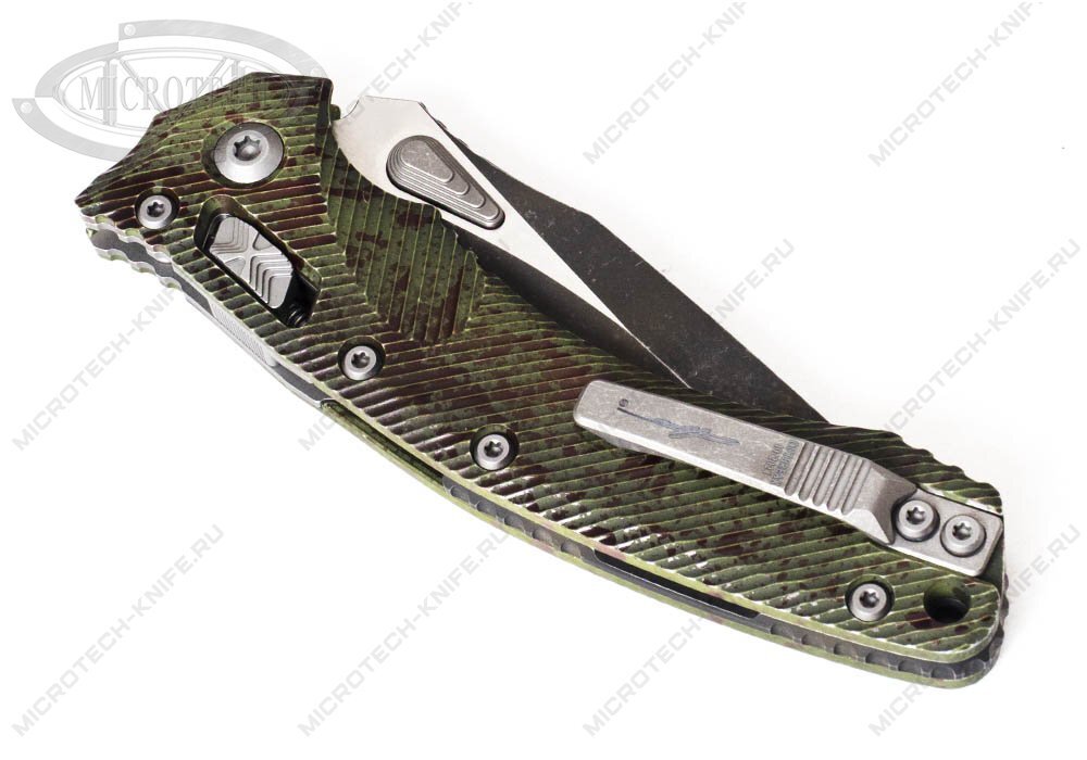 Нож Microtech 137RL-1FLOBS Amphibian Outbreak Signature - фотография 