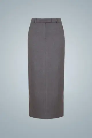 Юбка макси с рельефными швами Shibui