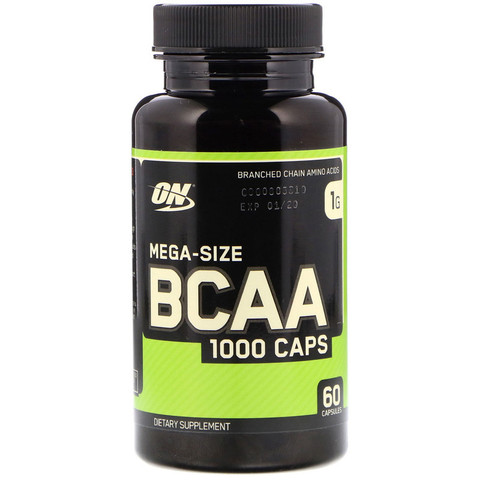 Optimum Nutrition Аминокислотный комплекс BCAA 1000 60 капсул