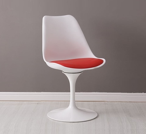 Интерьерный вращающийся стул Tulip Style (PP/PU)