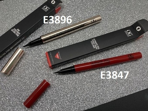 OG-E3847 Стойкая подводка-фломастер ,Ультра черная ULTIMATE PEN LONG WEAR EYELINER (красный футляр)