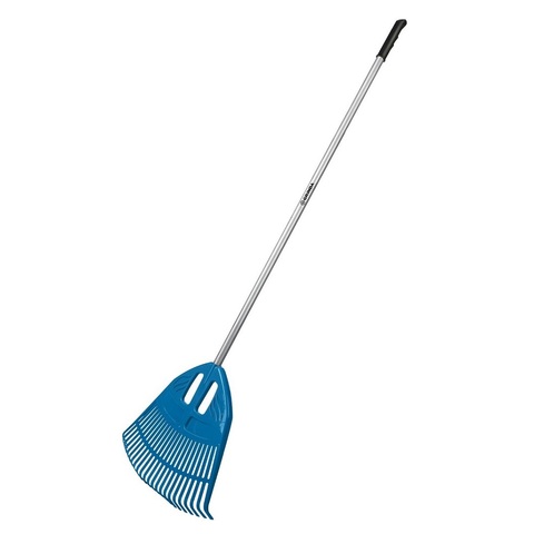 GRINDA PP-23 ALU, 500 х 50 х 1680 мм, 23 зубца, алюминиевый черенок, пластиковые, веерные грабли, PROLine (421811)