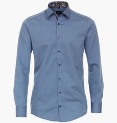 Рубашка Venti Modern Fit 123931100-100 в синей гамме