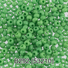Бисер Чехия "GAMMA" круглый 2 10/0 2.3 мм B292 св.салатовый ( 53210 )
