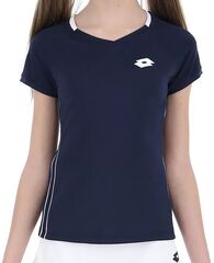 Футболка для девочки Lotto Squadra II G Tee PL - navy blue