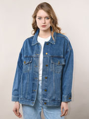 Куртка женская джинсовая