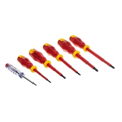 STAYER Electro, 6 предм., набор диэлектрических отверток, Professional (25145-H6)