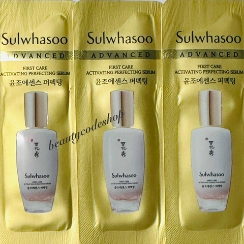 Сыворотка-активатор SULWHASOO ADVANCED First Care 1ml
