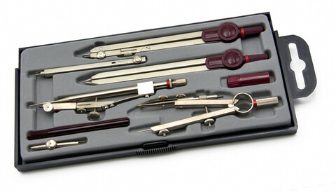 Готовальня Rotring Centro, 8 предметов (S0233410)