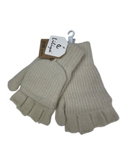 Варежки-перчатки.Без пальцев.Женские. Материал верха: Текстильные. Подклад: Шерсть.12 шт в упаковке, разные цвета.