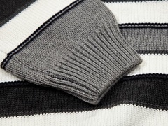 Sweet Berry Серый жакет в полоску для мальчика (146317)