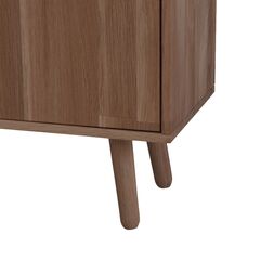 Комплект дубовых ножек и подвесов к серии Эдгар, темный дуб