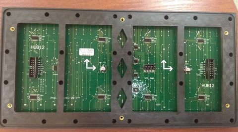 Модуль P10 (32*16) уличный SMD белый (Meiyad)