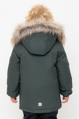 пальто  для мальчика  ВК 36096/8 УЗГ (104-122)