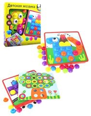 Детская мозаика 10 картинок, размер 30*30см.