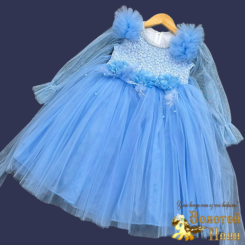 Платье нарядное д (9-11) 251214-DS549