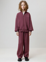 жакет  для девочки  КР 302885/бордовый 1411 к653