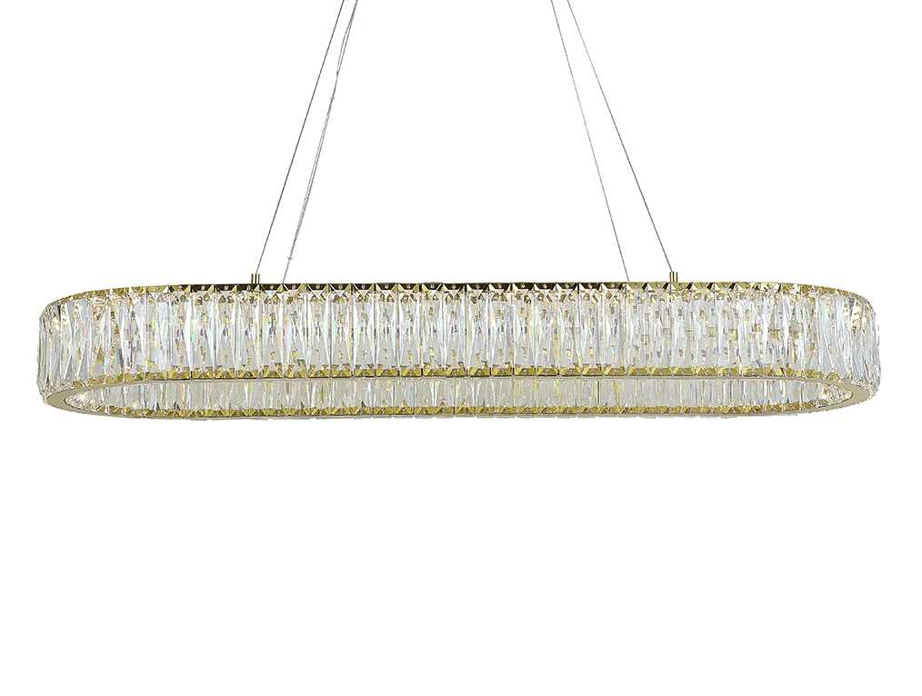 Люстра NEWPORT 8240N/90 oval gold