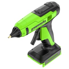 Пистолет клеевой Greenworks G24GLG 24V аккумуляторный, без АКБ и ЗУ